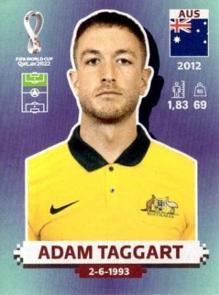 Adam Taggart – FIFA World Cup 2022 Qatar - Standard Edition, Nr. AUS20