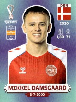 Mikkel Damsgaard – FIFA World Cup 2022 Qatar - Standard Edition, Nr. DEN10