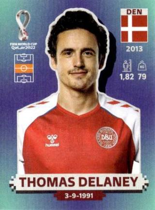 Thomas Delaney – FIFA World Cup 2022 Qatar - Standard Edition, Nr. DEN11