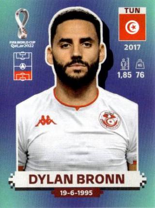 Dylan Bronn – FIFA World Cup 2022 Qatar - Standard Edition, Nr. TUN5