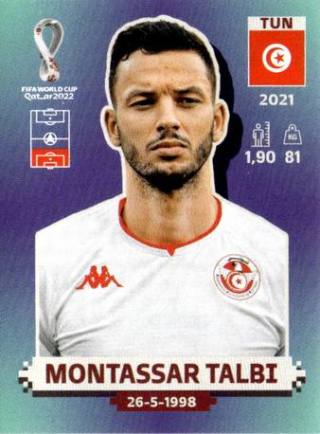 Montassar Talbi – FIFA World Cup 2022 Qatar - Standard Edition, Nr. TUN11