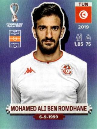 Mohamed Ali Ben Romdhane – FIFA World Cup 2022 Qatar - Standard Edition, Nr. TUN12