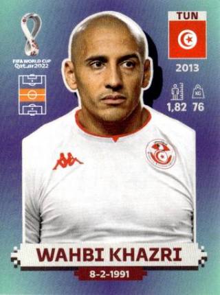 Wahbi Khazri – FIFA World Cup 2022 Qatar - Standard Edition, Nr. TUN13