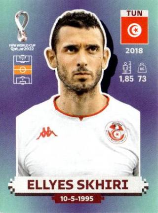 Ellyes Skhiri – FIFA World Cup 2022 Qatar - Standard Edition, Nr. TUN16