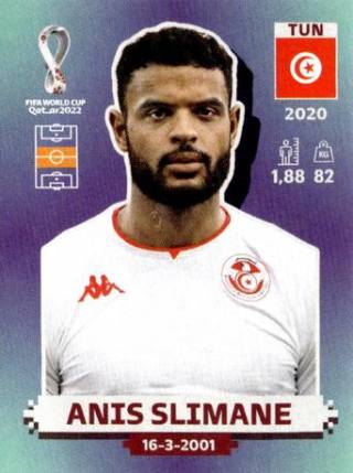 Anis Ben Slimane – FIFA World Cup 2022 Qatar - Standard Edition, Nr. TUN17