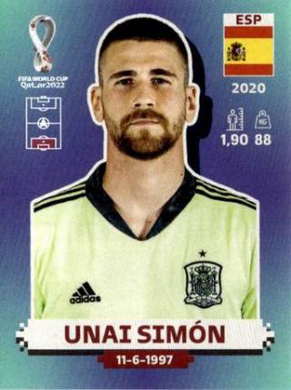 Unai Simón – FIFA World Cup 2022 Qatar - Standard Edition, Nr. ESP3