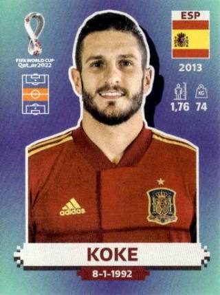 Koke Resurrección – FIFA World Cup 2022 Qatar - Standard Edition, Nr. ESP11