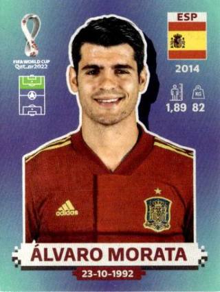 Álvaro Morata – FIFA World Cup 2022 Qatar - Standard Edition, Nr. ESP19