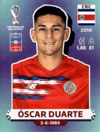 Óscar Duarte – FIFA World Cup 2022 Qatar - Standard Edition, Nr. CRC7