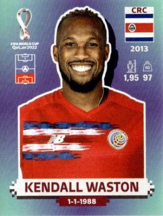 Kendall Waston – FIFA World Cup 2022 Qatar - Standard Edition, Nr. CRC11