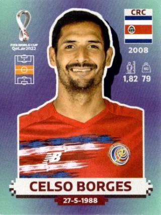 Celso Borges – FIFA World Cup 2022 Qatar - Standard Edition, Nr. CRC12