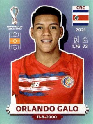 Orlando Galo – FIFA World Cup 2022 Qatar - Standard Edition, nr. CRC13