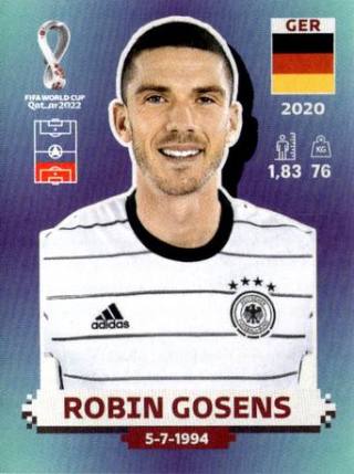 Robin Gosens – FIFA World Cup 2022 Qatar - Standard Edition, Nr. GER6