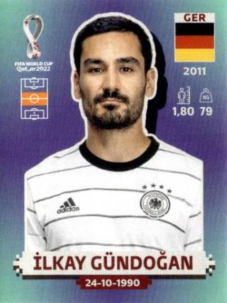 İlkay Gündoğan – FIFA World Cup 2022 Qatar - Standard Edition, Nr. GER12