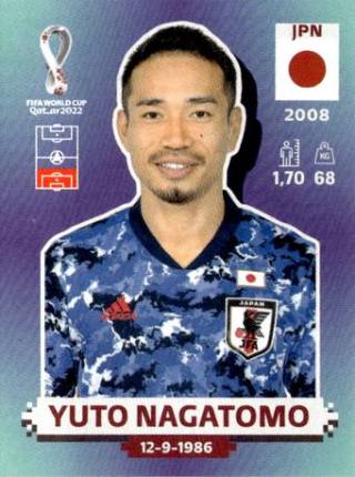 Yūto Nagatomo – FIFA World Cup 2022 Qatar - Standard Edition, n. JPN5