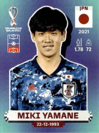 Miki Yamane – FIFA World Cup 2022 Qatar - Standard Edition, Nr. JPN8