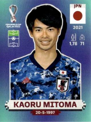 Kaoru Mitoma – FIFA World Cup 2022 Qatar - Standard Edition, Nr. JPN19