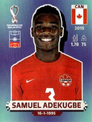 Sam Adekugbe – FIFA World Cup 2022 Qatar - Standard Edition, Nr. CAN5