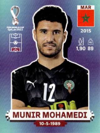 Munir El Kajoui – FIFA World Cup 2022 Qatar - Standard Edition, Nr. MAR4