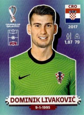 Dominik Livaković – FIFA World Cup 2022 Qatar - Standard Edition, Nr. CRO3