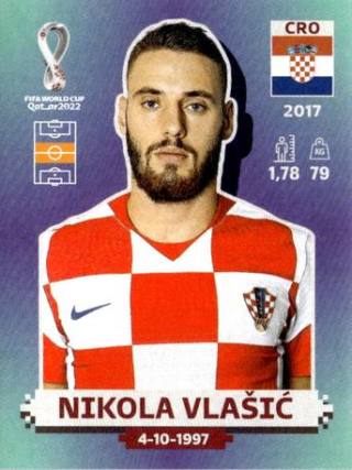 Nikola Vlašić – FIFA World Cup 2022 Qatar - Standard Edition, Nr. CRO16