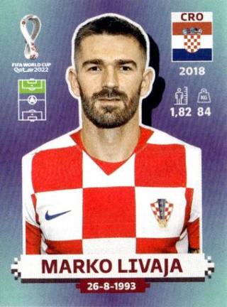 Marko Livaja – FIFA World Cup 2022 Qatar - Standard Edition, Nr. CRO19