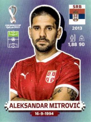 Aleksandar Mitrović – FIFA World Cup 2022 Qatar - Standard Edition, Nr. SRB18