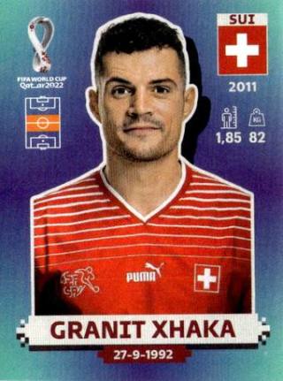 Granit Xhaka – FIFA World Cup 2022 Qatar - Standard Edition, Nr. SUI14