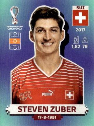 Steven Zuber – FIFA World Cup 2022 Qatar - Standard Edition, Nr. SUI16