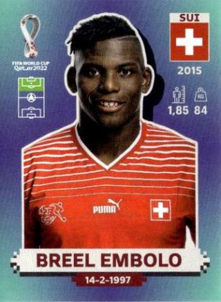 Breel Embolo – FIFA World Cup 2022 Qatar - Standard Edition, Nr. SUI17