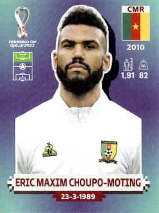 Eric Maxim Choupo-Moting – FIFA World Cup 2022 Qatar - Standard Edition, Nr. CMR18