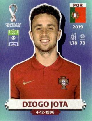 Diogo Jota – FIFA World Cup 2022 Qatar - Standard Edition, Nr. POR19