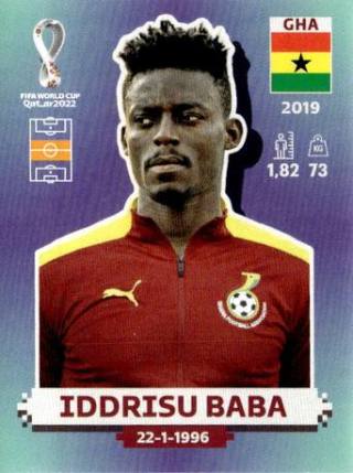 Iddrisu Baba – FIFA World Cup 2022 Qatar - Standard Edition, Nr. GHA11