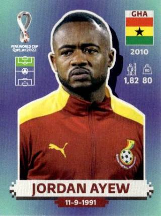 Jordan Ayew – FIFA World Cup 2022 Qatar - Standard Edition, no. GHA18