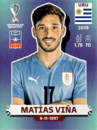 Matías Viña – FIFA World Cup 2022 Qatar - Standard Edition, Nr. URU10