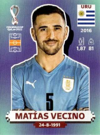 Matías Vecino – FIFA World Cup 2022 Qatar - Standard Edition, Nr. URU16