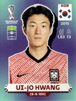 Hwang Ui-jo – FIFA World Cup 2022 Qatar - Standard Edition, Nr. KOR17