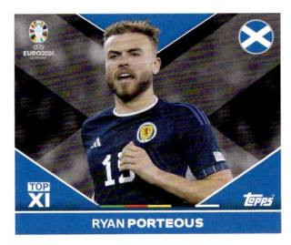 Ryan Porteous – UEFA Euro 2024, Nr. SCO-TOP2