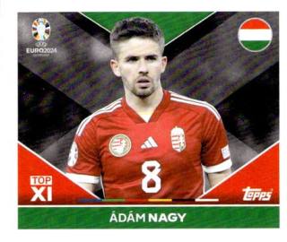 Ádám Nagy – UEFA Euro 2024, Nr. HUN-TOP2