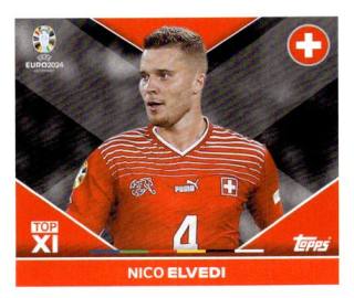 Nico Elvedi – UEFA Euro 2024, Nr. SUI-TOP1