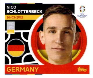 Nico Schlotterbeck – UEFA Euro 2024, Nr. GER5