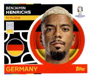 Benjamin Henrichs – UEFA Euro 2024, n. GER6