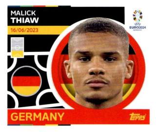 Malick Thiaw – UEFA Euro 2024, Nr. GER7