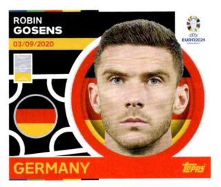 Robin Gosens – UEFA Euro 2024, Nr. GER8