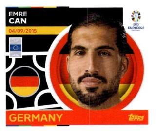 Emre Can – UEFA Euro 2024, Nr. GER13