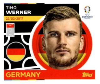 Timo Werner – UEFA Euro 2024, Nr. GER14