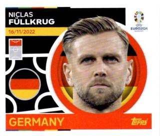 Niclas Füllkrug – UEFA Euro 2024, Nr. GER17