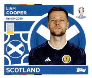 Liam Cooper – UEFA Euro 2024, Nr. SCO7