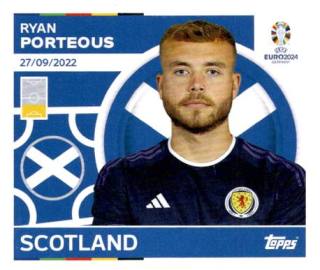 Ryan Porteous – UEFA Euro 2024, Nr. SCO9