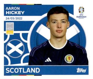 Aaron Hickey – UEFA Euro 2024, Nr. SCO10